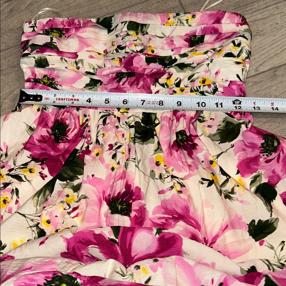 Abercrombie & Fitch Emerson Strapless Floral Maxi Dress XS - Picture 11 of 12